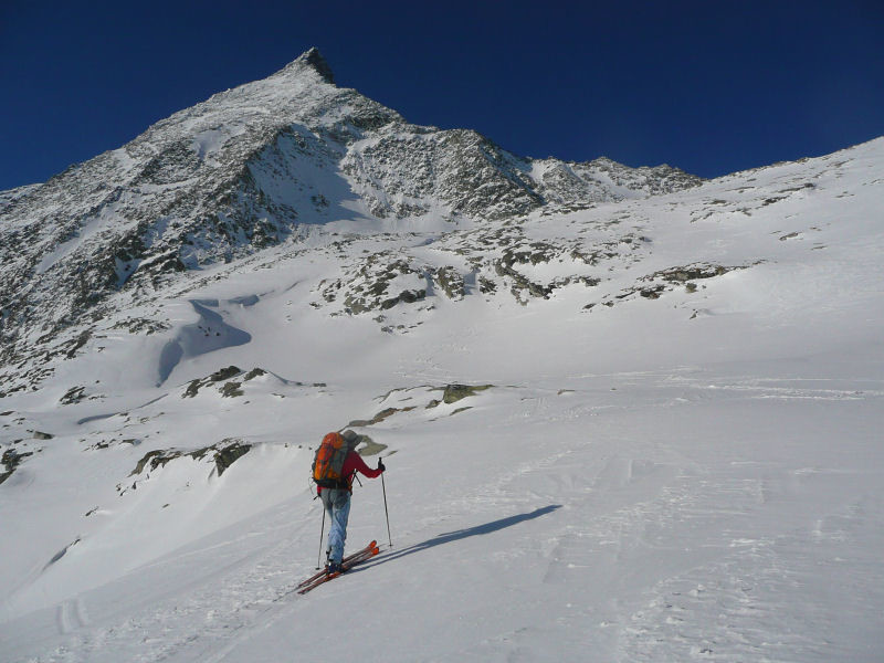 Pointe de l'Echelle en montant au Col d'Aussois.