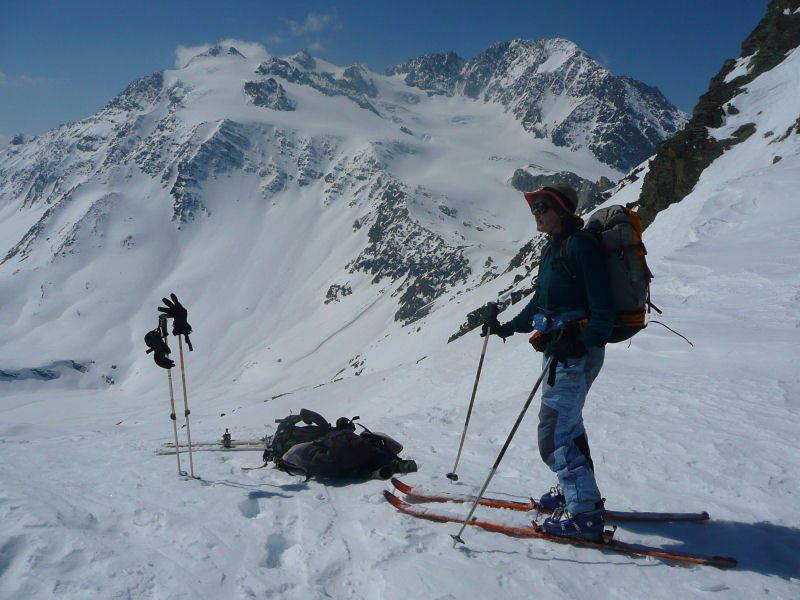 Massif de péclet-Polset depuis le Col des Fonds