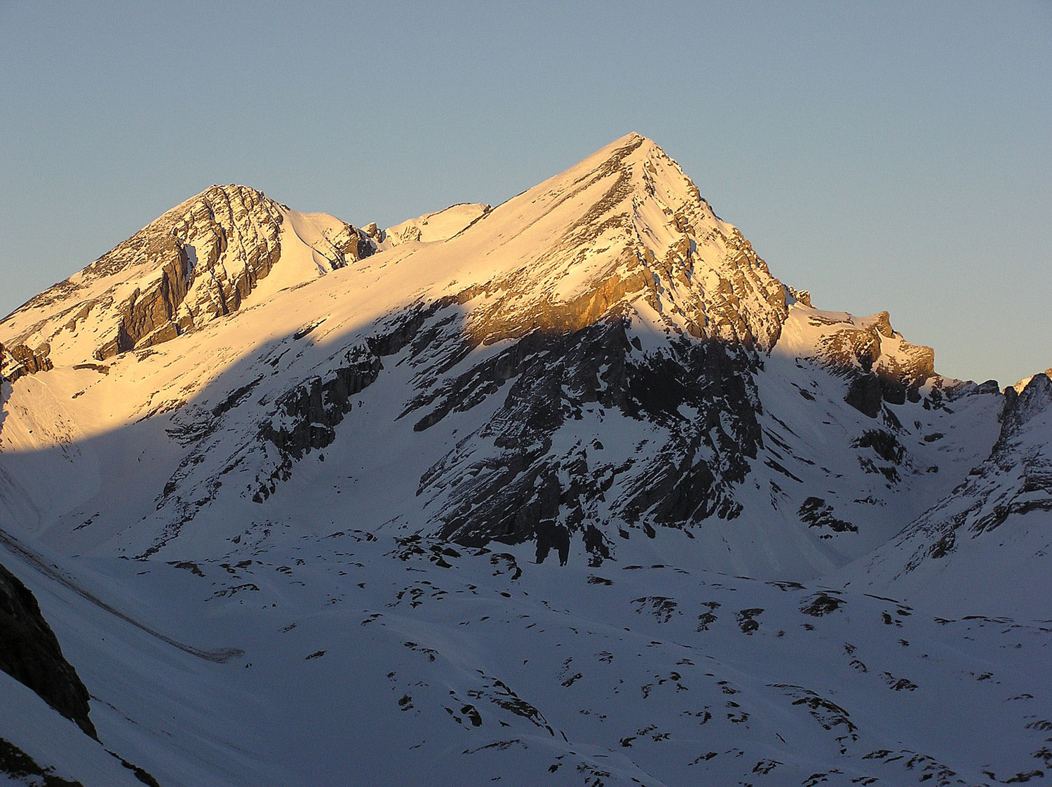 Rinderhorn depuis Lämmerenhütte
