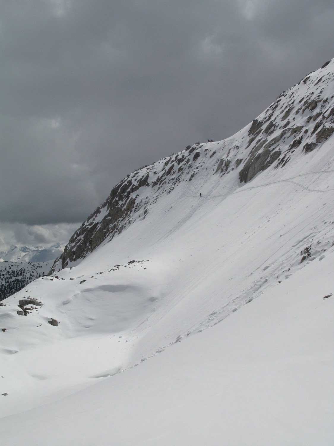 deuxième bout un peu raide pour l'oberaletschhütte