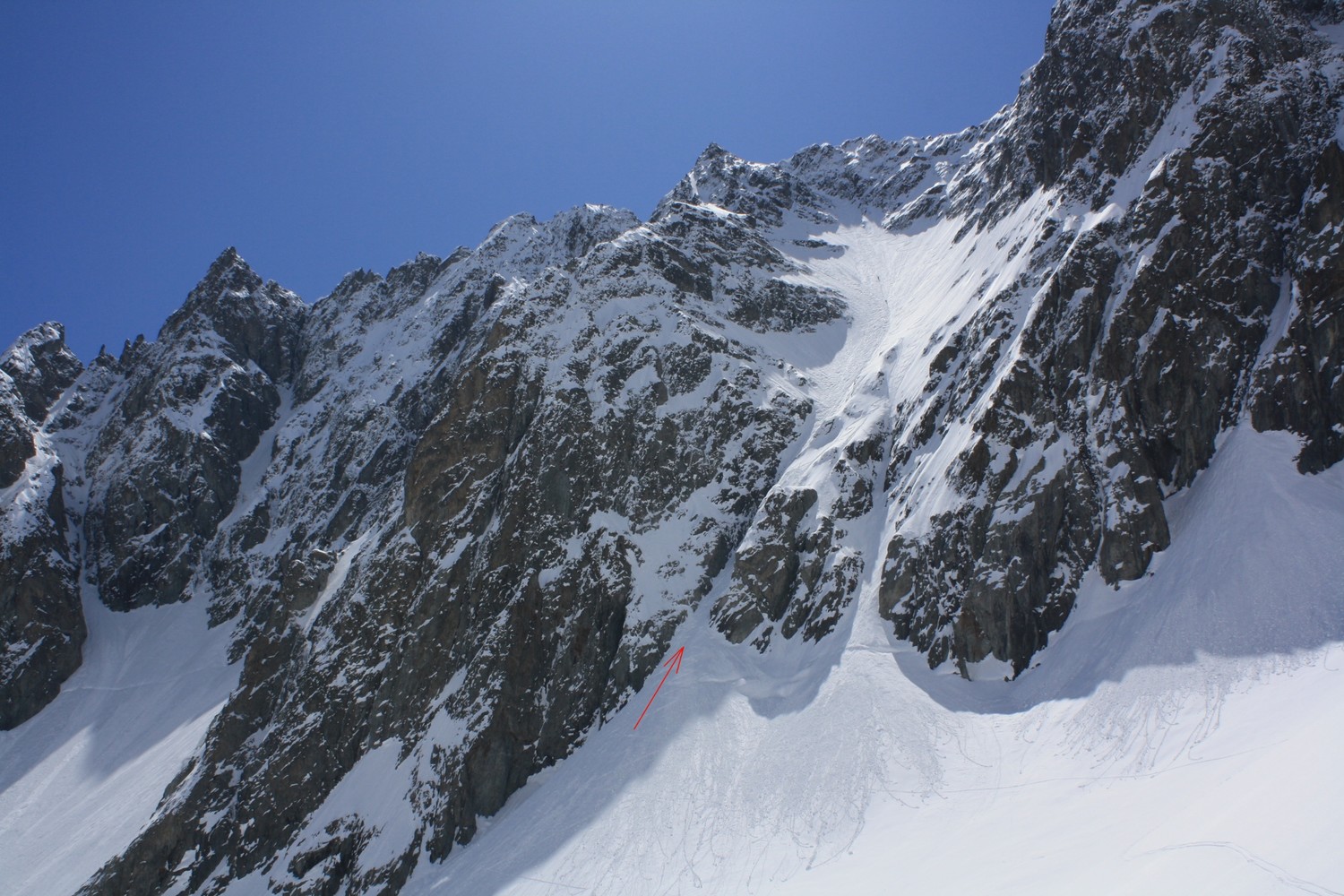 Le Couloir Occidental du Pic Central du Vaccivier