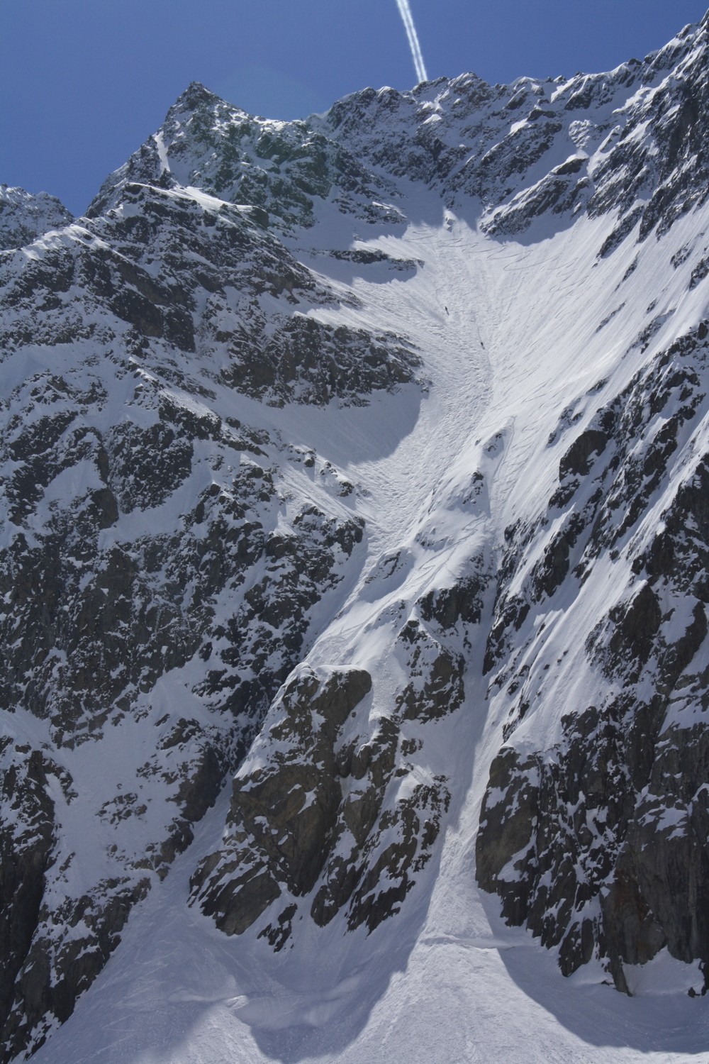 Le Couloir Occidental du Pic Central du Vaccivier