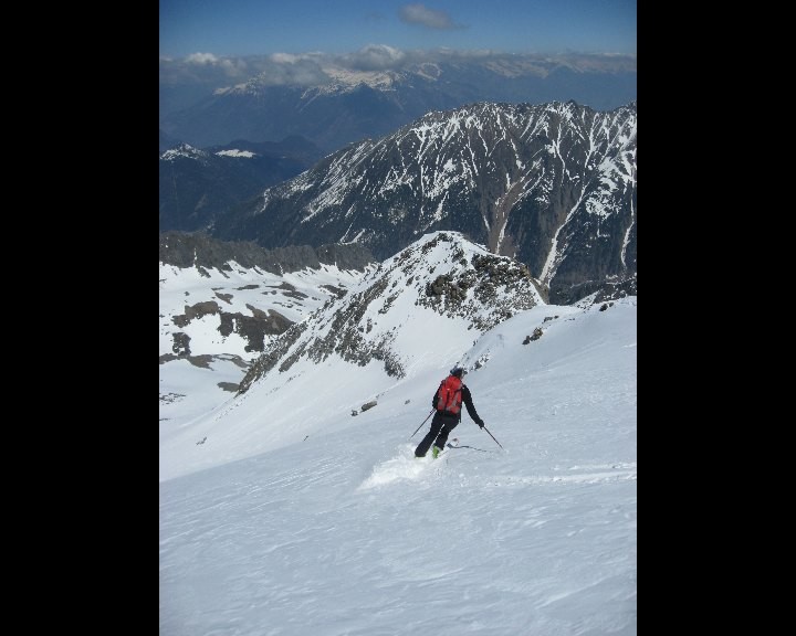Descente de la Pointe des Grands
