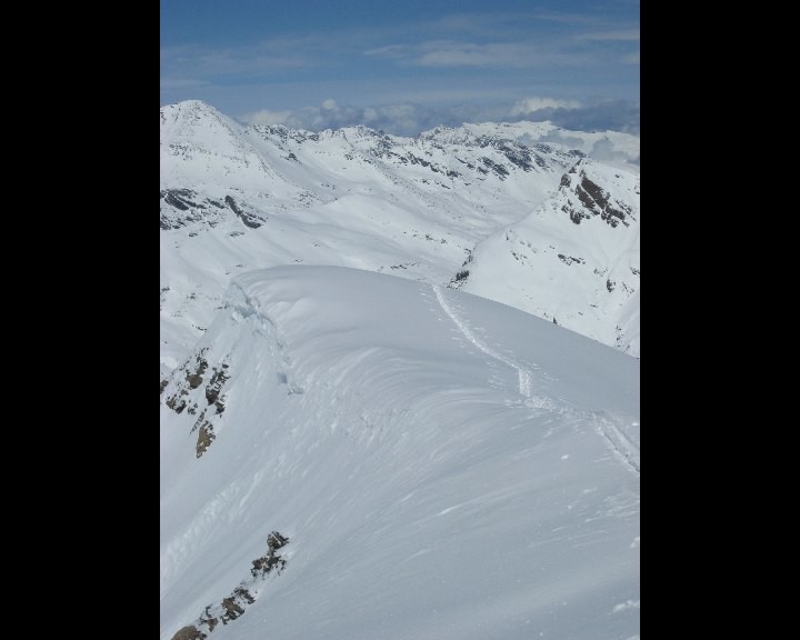 Arête finale du Bödagrat