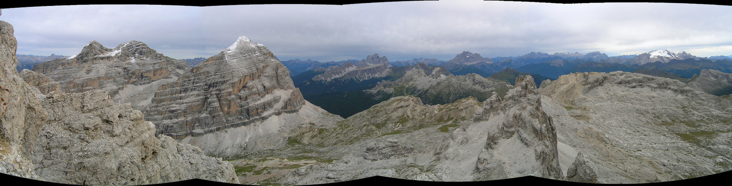 Panorama sud de la Via Tomaselli