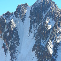 Details de la face S du sommet N des Tres Picos del Amor