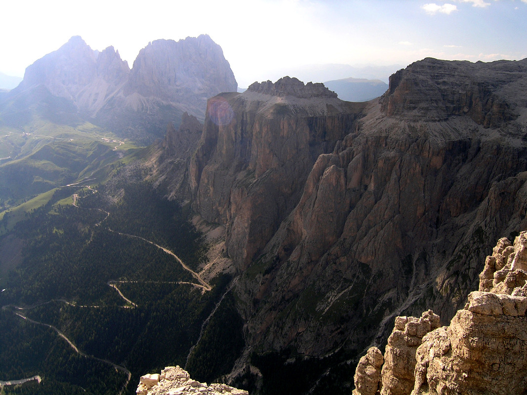 Piz Ciavaces, Piz Lasties