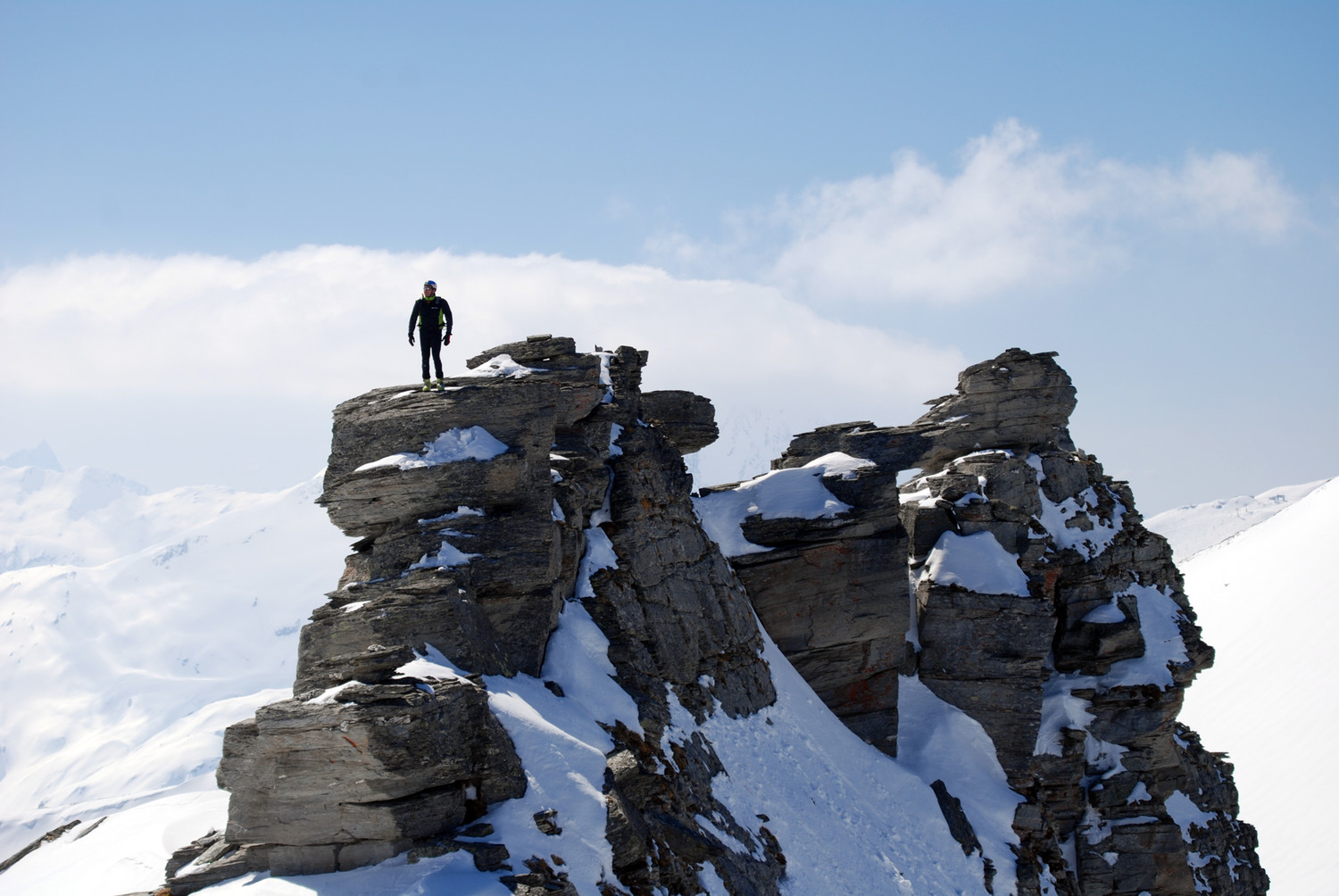Sul Pizzo di Sterla 2948 m