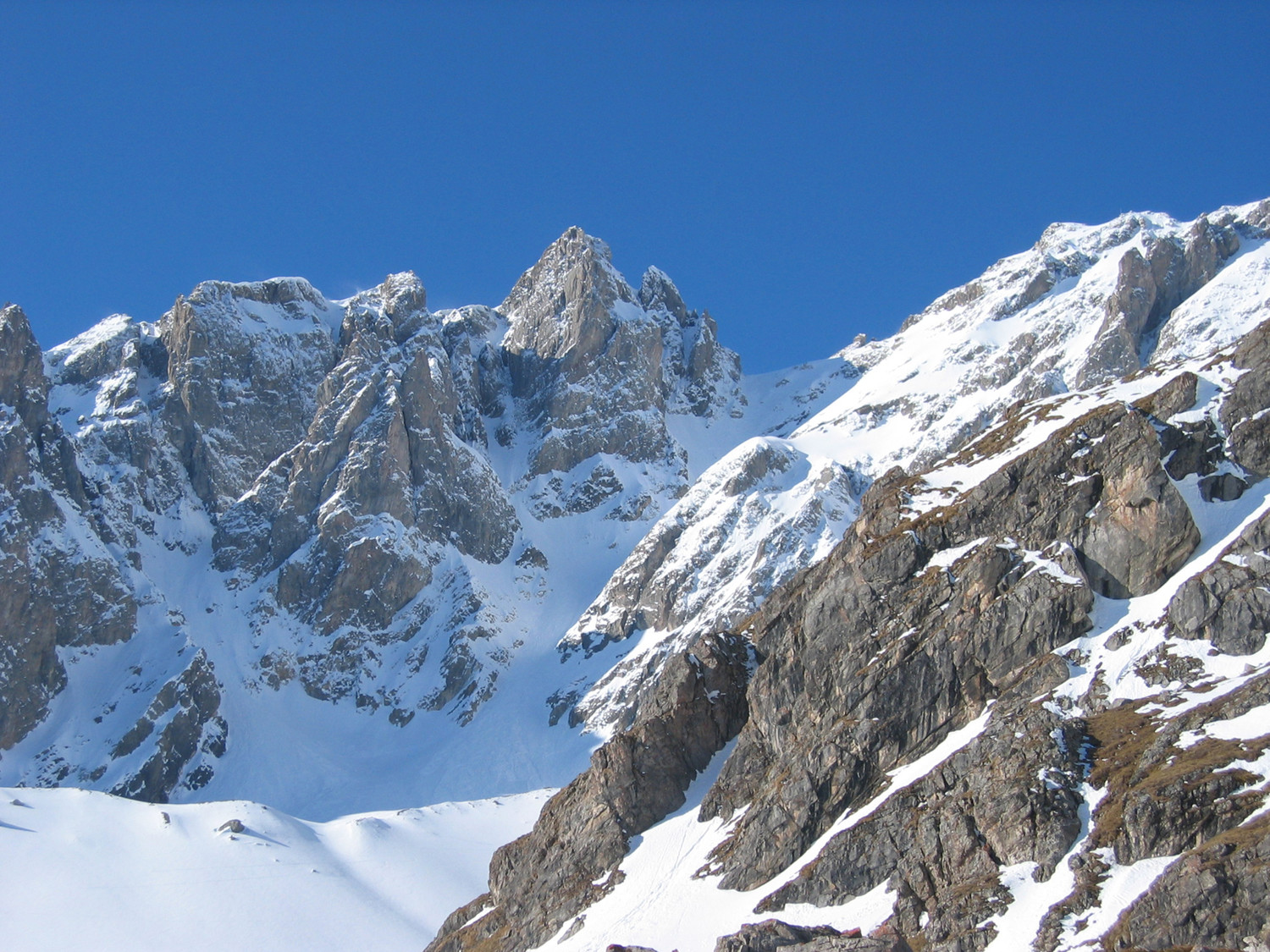 Couloir de clapière - Galibier