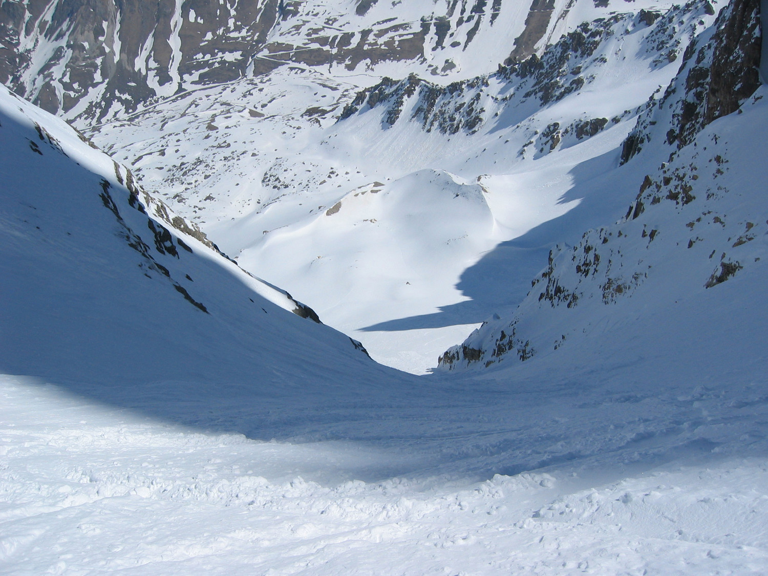 Couloir de Clapière: partie basse - Galibier