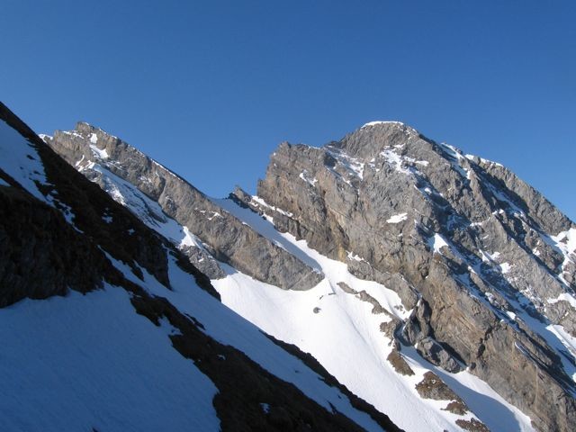 Paré de Joux, couloir NE