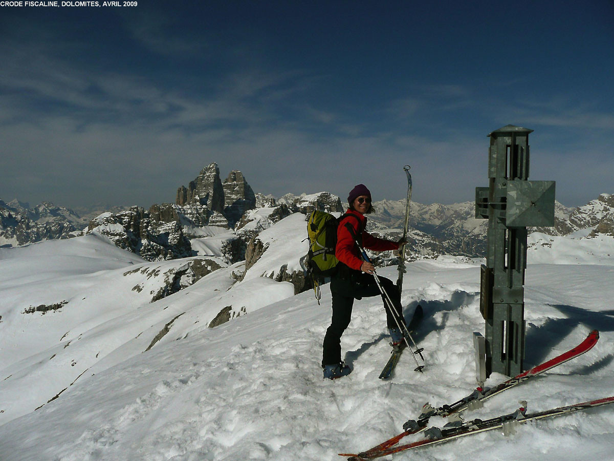 Tre Cime di Lavaredo, vues des Crode Fiscaline