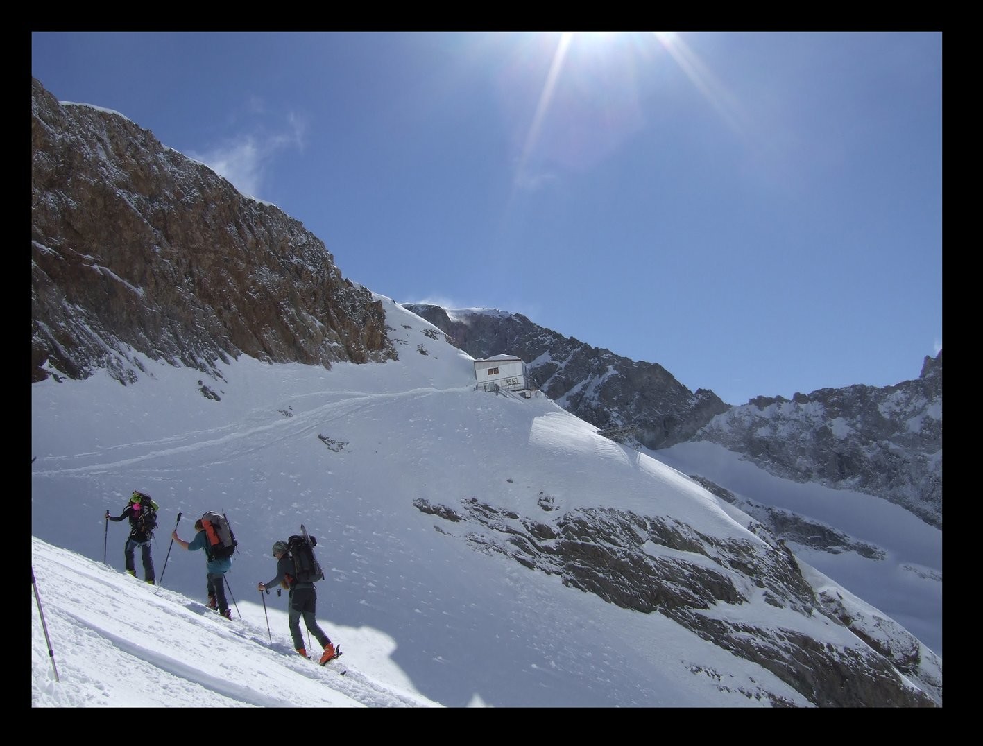 L'arrivée au Promontoire