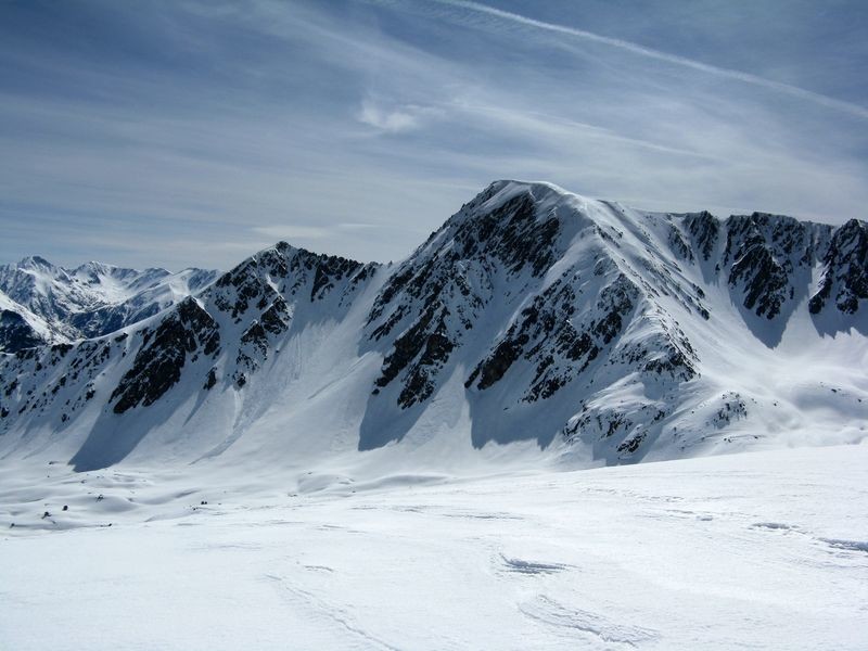 Jolie vue d'autres sommets