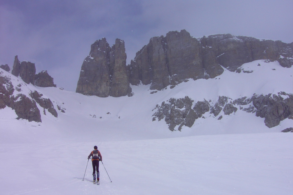 sur les pentes du Chli Spannort