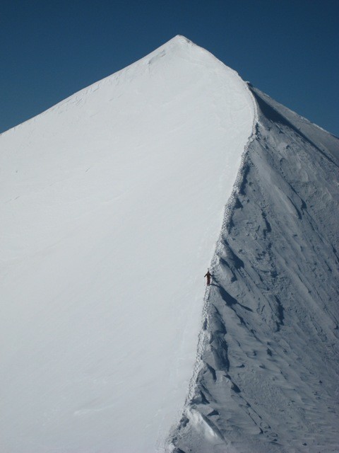arête du dôme central et m-a
