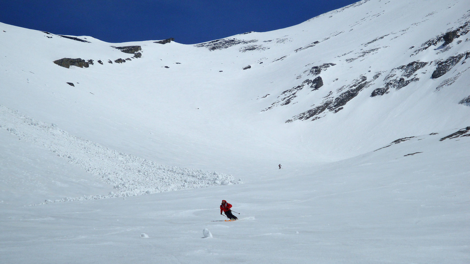 Large couloir sous le