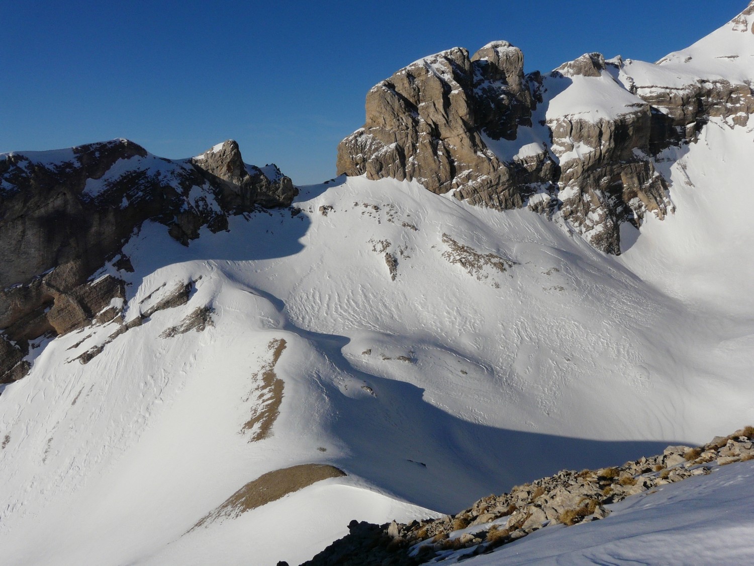 Pas la Cloche - versant N