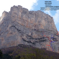 Topo Archiane - Equation et quarantaine rougissante