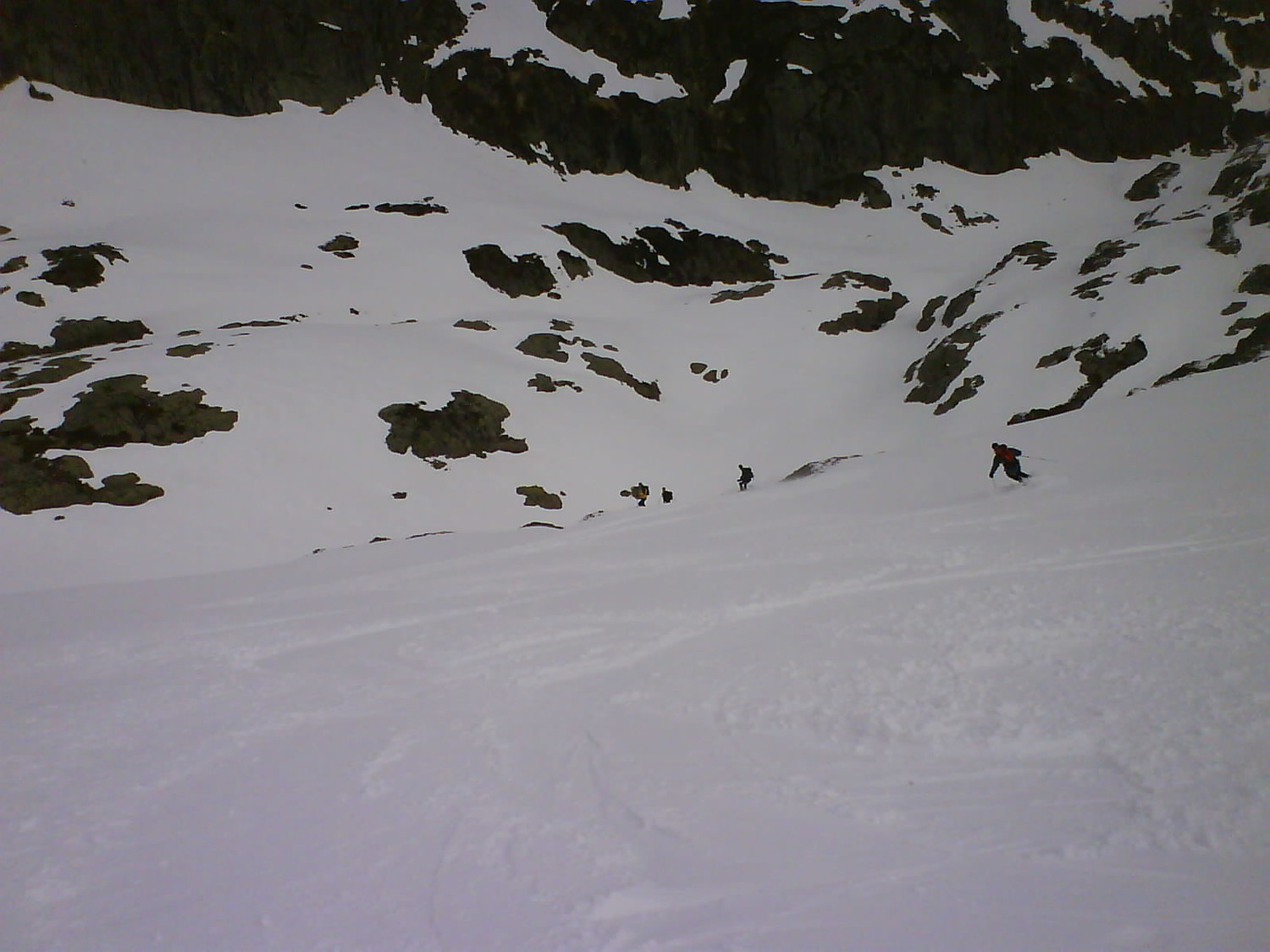 Superbe descente avec le Groupe d'Evires