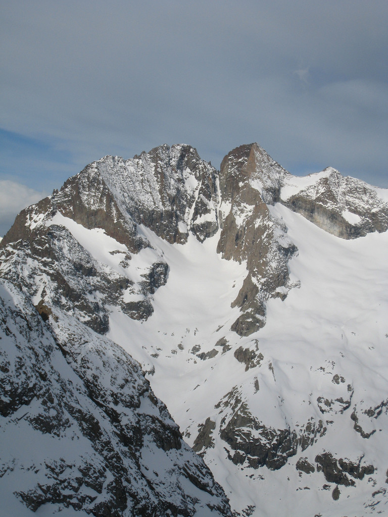 Tête du Rouget, Brèche du Rouget et Pic Gény