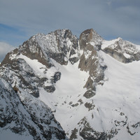 Tête du Rouget, Brèche du Rouget et Pic Gény