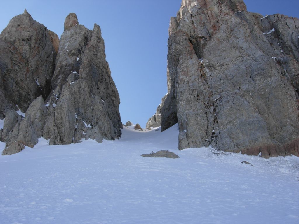 Pic Beal Traversier : EntreeCouloirN