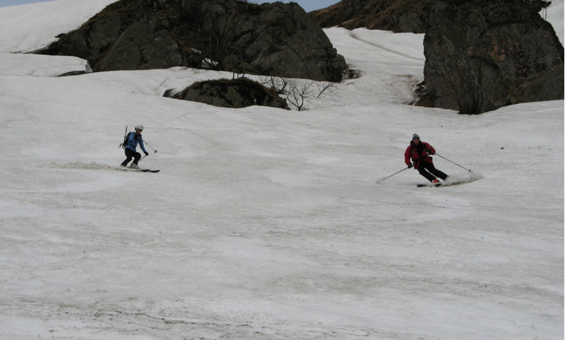 Descente du Falimont
