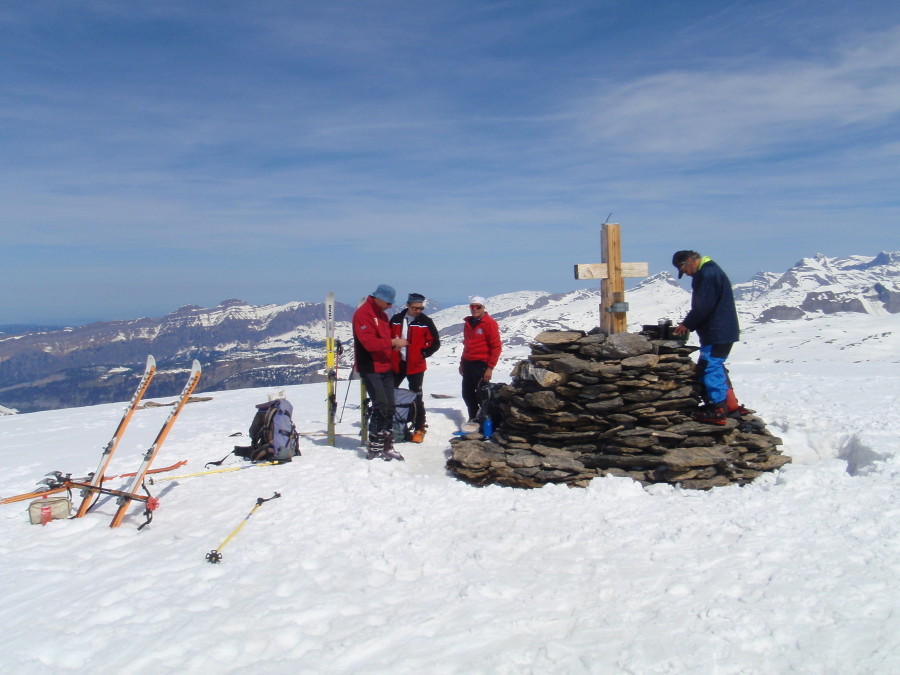 sulla cima