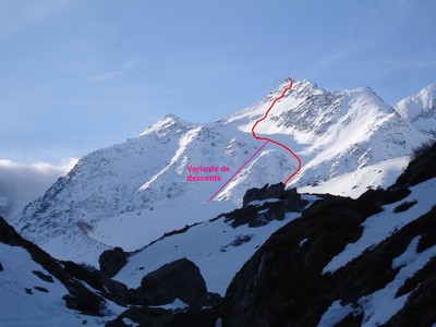 Mont de la Gouille, face Nord Mont de la Gouille, face Nord