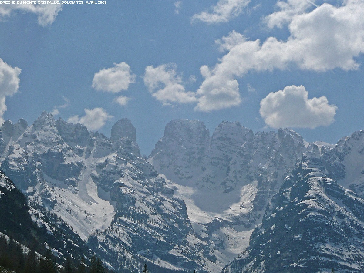 Brèche du Cristallo (Dolomites)