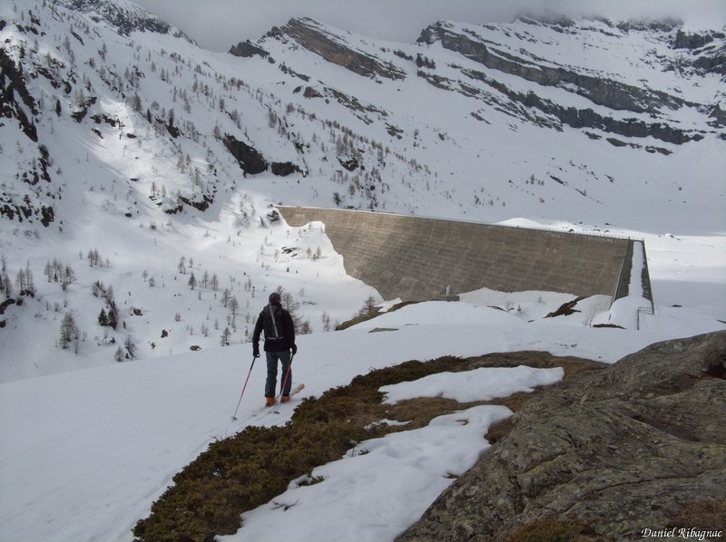 Le barrage de Salanfe