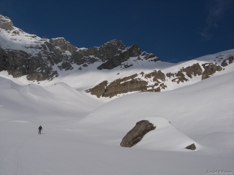 La montée vers le col de Susanfe