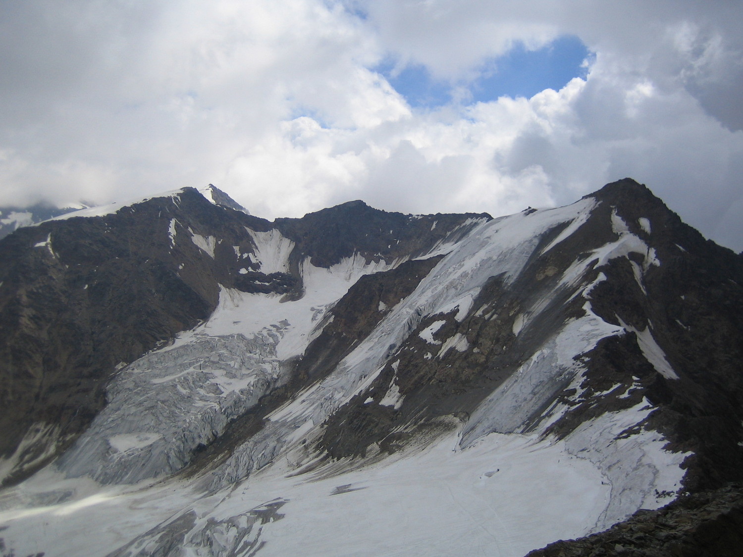 dal biv. Meneghello verso la Cadini