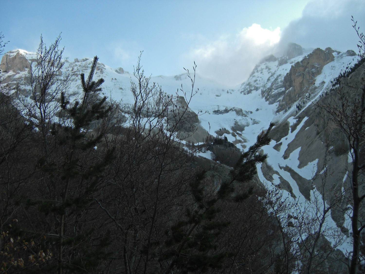 Aurouze au départ