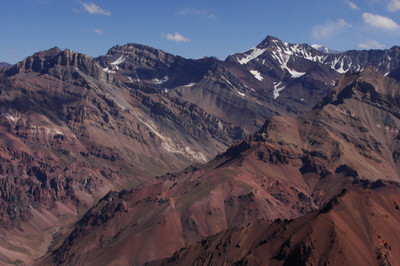Piramidal y Quebrada del Potrero Escondido desde el Cienaga Piramidal y Quebrada del Potrero Escondido desde el Cienaga
