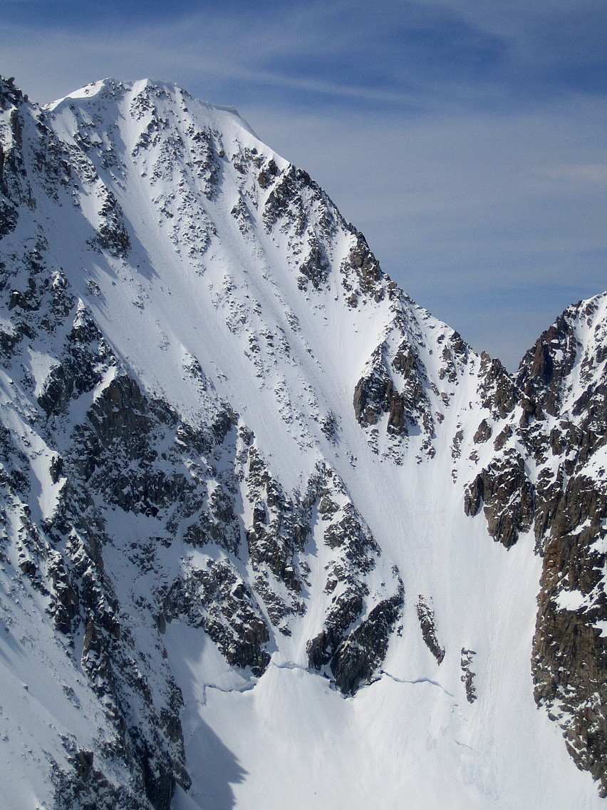 Aiguille d'argentière : Couloir Barbey