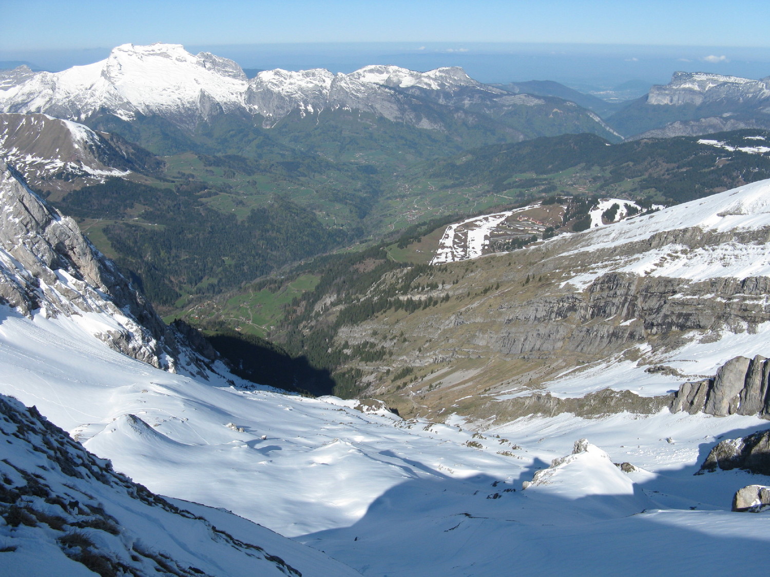 Tournette et la vallée de Manigod