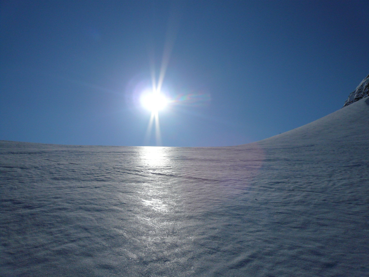 Il sole spunta da Clevio