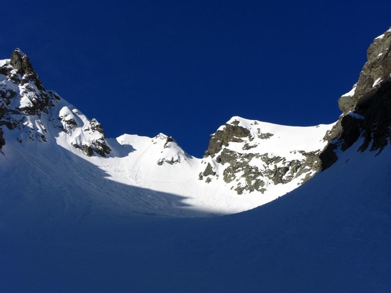 Col des Têtes (sortie au niveau de la partie à gauche ombrée)