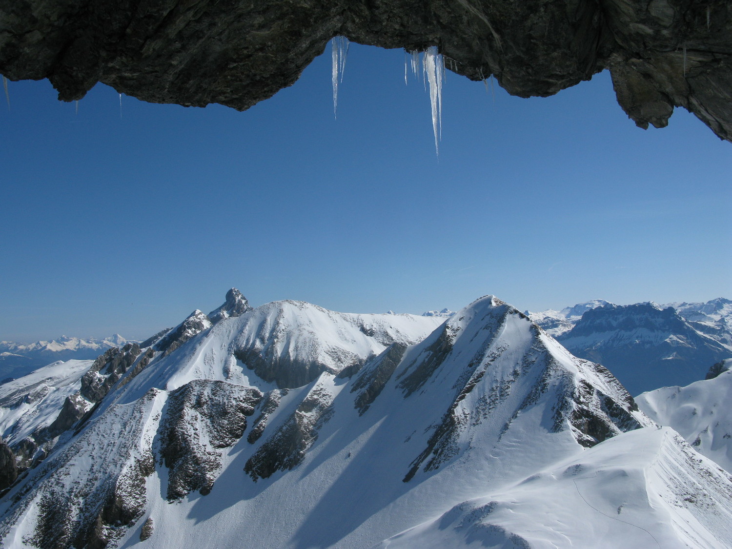 Par le trou de la ... serrure ... la Pointe Percée ...