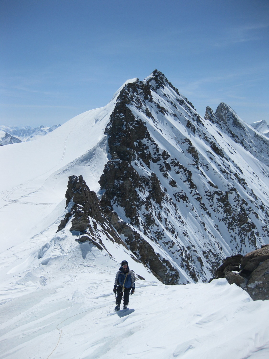 Amorce de l'arête