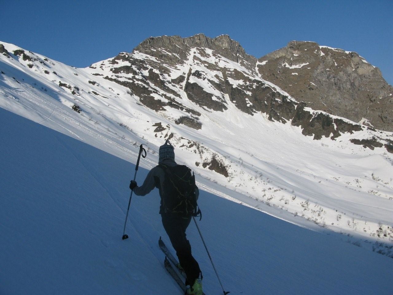 Direction le col du Pic à Talon