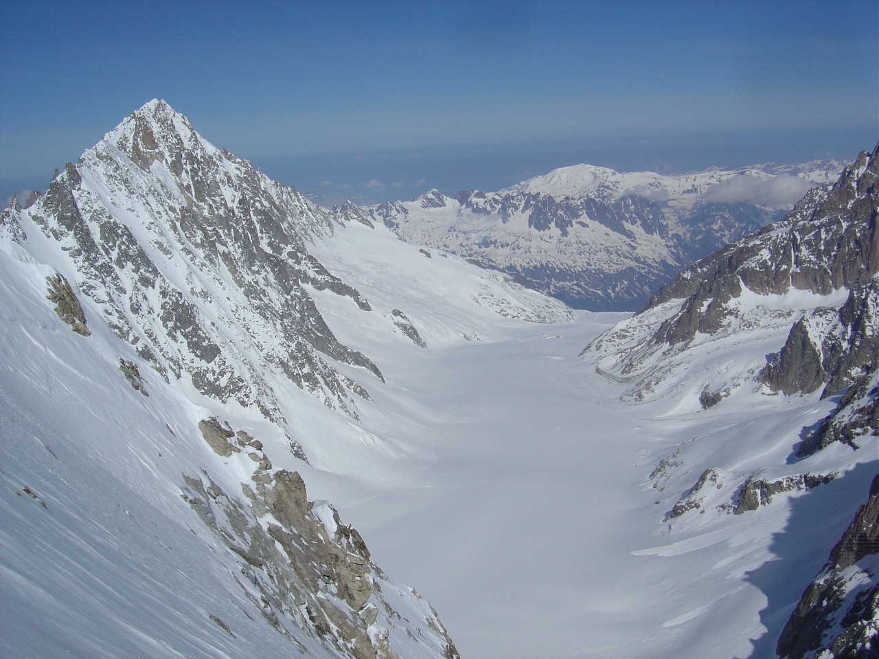 La Verte et le bassin d'Argentière