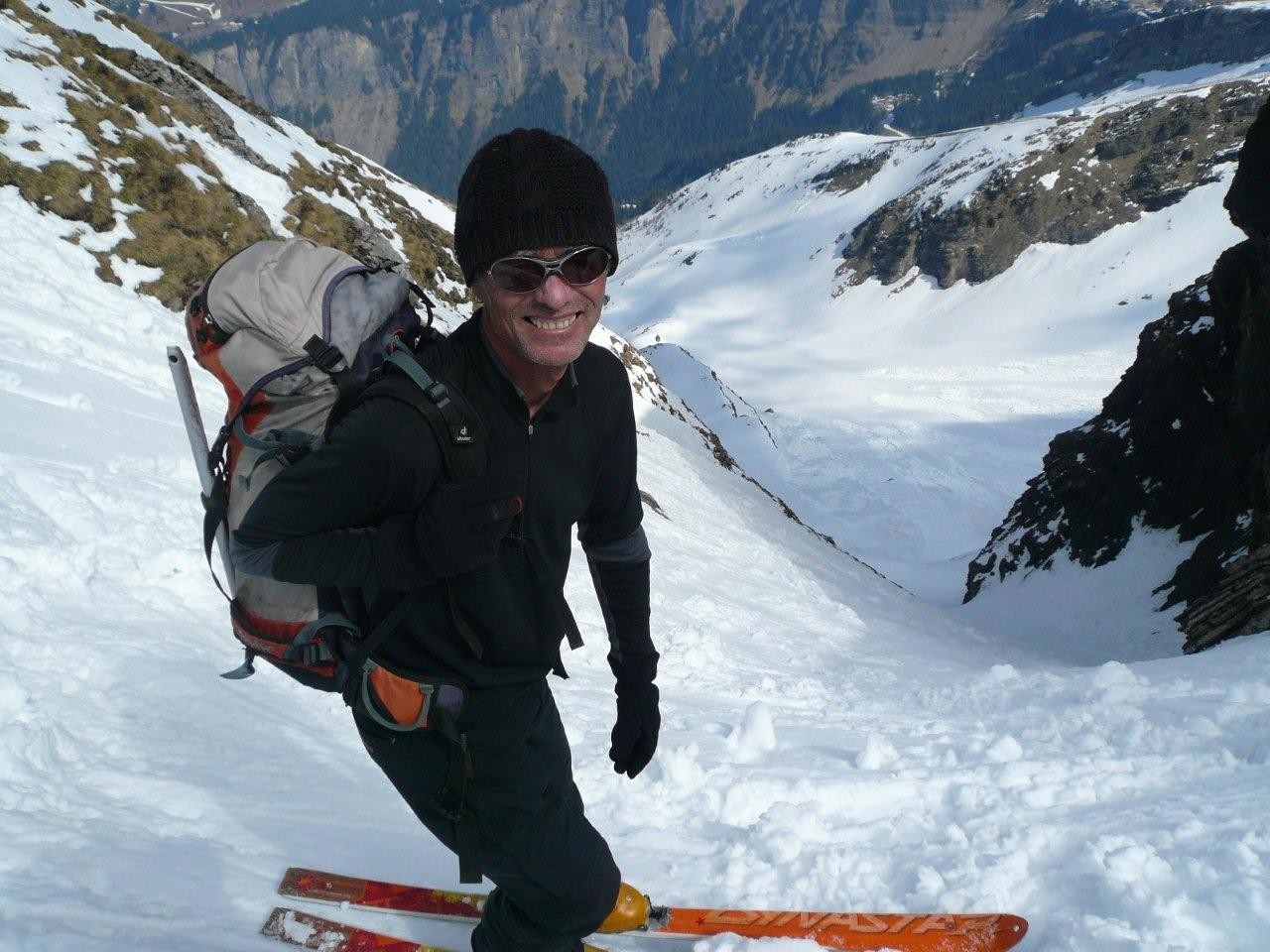 J'avais encore le sourire, c'était avant de descendre le couloir !