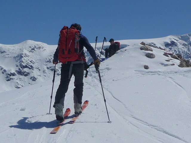 Sommet du petit mont-blanc