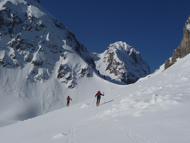 arrivée au col du rateau