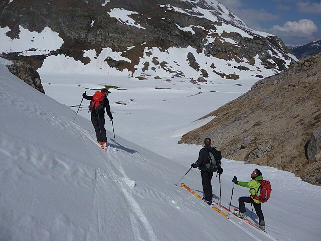sur le plat , le refuge du saut