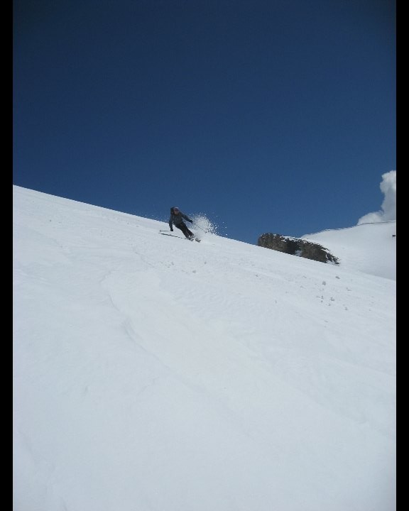 Descente sur les Faverges