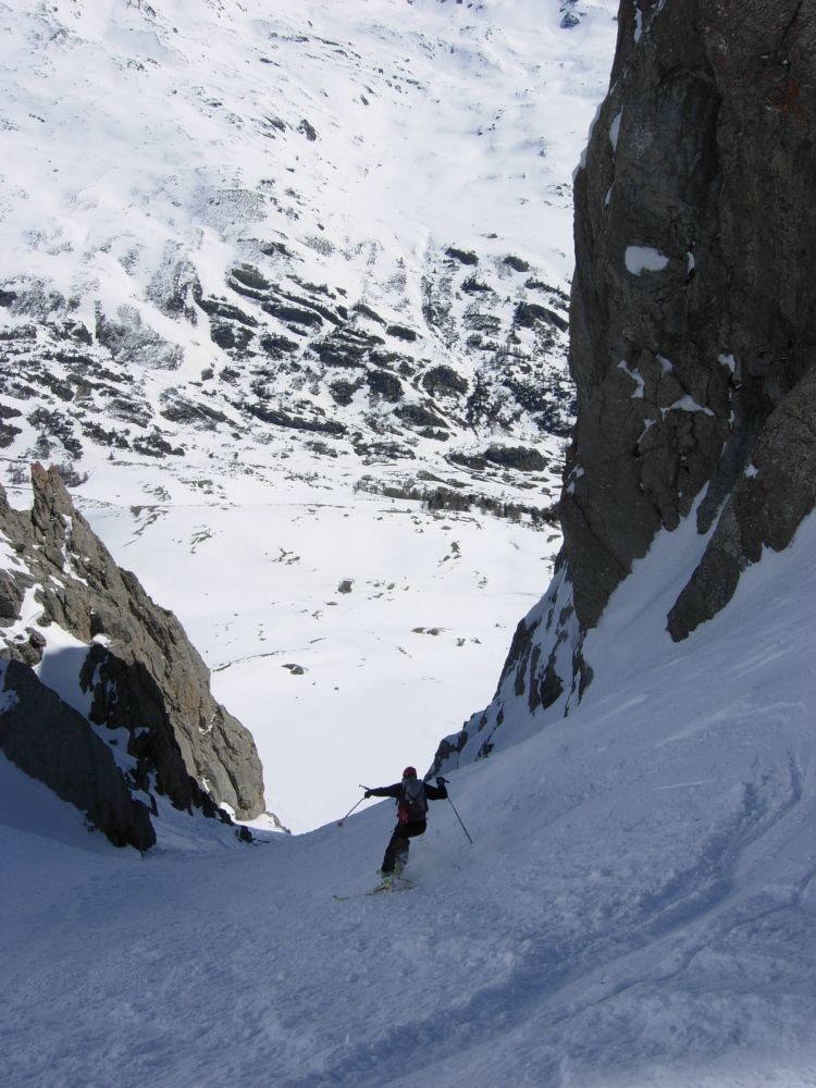 Pic Lac Rouge Chgt Orientation Couloir